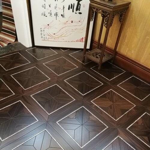 Parquet wood floor tiles interior house decoration floor wood tiles engineered wood flooring