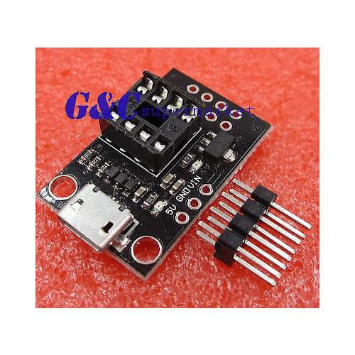 Development Programmer Board for ATtiny13A/ATtiny25/ATtiny45/ATtiny85