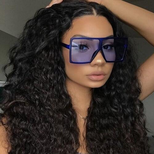 Vintage Big Square Sunglasses Women 2020Goggles Mens Oversize Sun Glasses Female Fashion Famous Brand Black Eyewear Gafas De Sol