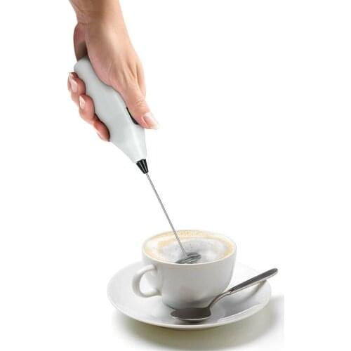 1pc Milk Drink Coffee Hand Whisk Mixer Electric Egg Beater Frother Foamer Mini Handle Stirrer Practical Kitchen Cooking Tool #P5