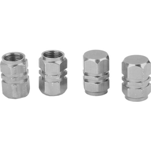 16Pcs Chrome Tire Valve Stem Caps Universal Dust Proof Caps Car Accessories For Cars, Trucks, Bikes and other Vehicle