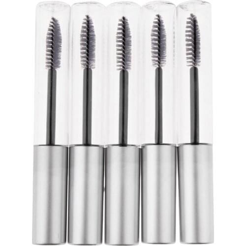 5x 10mL Empty Mascara Tube Eyelashes Cream Vial Containers Bottle With Wands