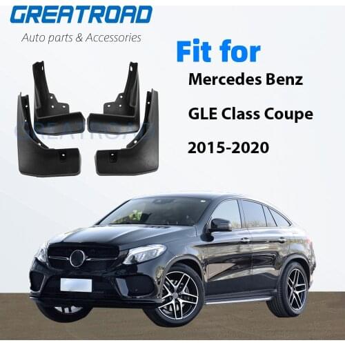 Car Mudflap for Mercedes Benz GLE Class Coupe C292 2015~2020 Fender Mud Flaps Guard Splash Flap Mudguards Accessories 2016 2017