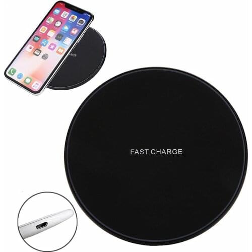 10W Fast Qi Wireless Charger For iPhone 12 MINI 8 Plus X XS MAX XR Wireless Charging Pad For Samsung S8 S9 S20 Note 8 9 Wirless