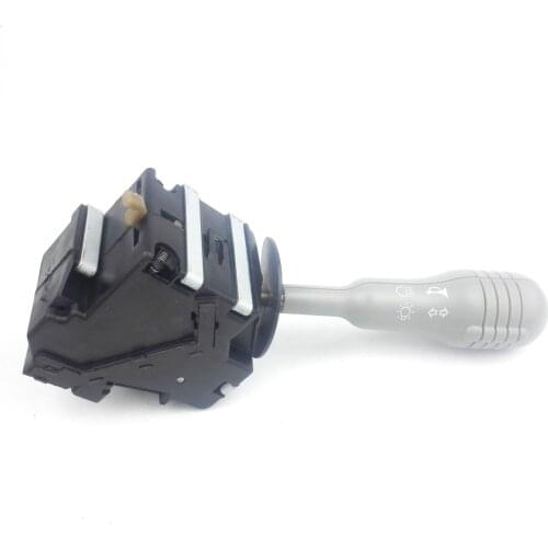 Black Grey Lever Steering Light Flasher Horn Switch for Renault Twingo C6 7700822445 7700839681 7701054305 7701046629 251298