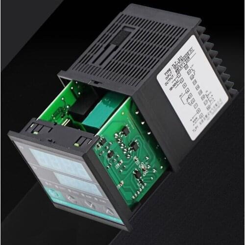 Digital intelligent temperature controller digital display meter 220v automatic temperature controller switch pid adjustable ele