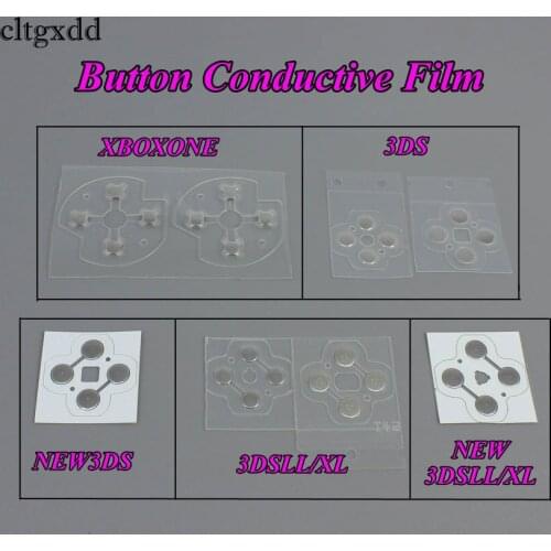 Cltgxdd For 3DS 3DSXL LL Controller D Pads D-Pad Metal Dome Snap PCB board buttons Conductive film For XBOXONE NEW3DS XL LL