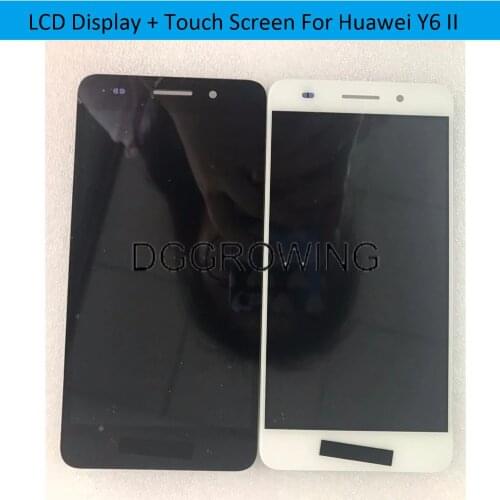 DGGROWING 10 PCS/Lot Pass Testing 5.5" IPS LCD Display With Touch Screen Assembly For Huawei Y6 II CAM-L23 CAM-L03 CAM/Honor 5A
