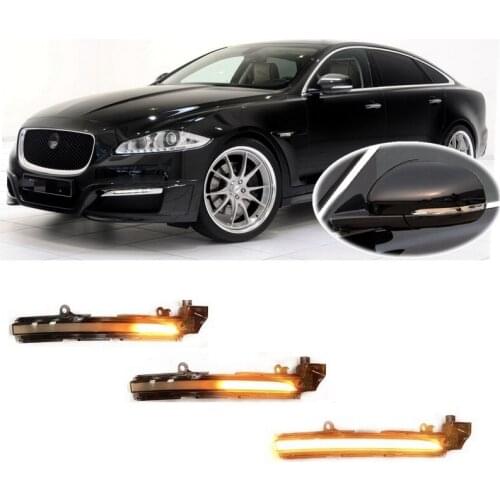 For Jaguar XJ X351 2010 2011 2012 2013 2015 2016 2017 2018 2019 Dynamic LED Blinker Indicator Mirror Turn Light Signal Repeater