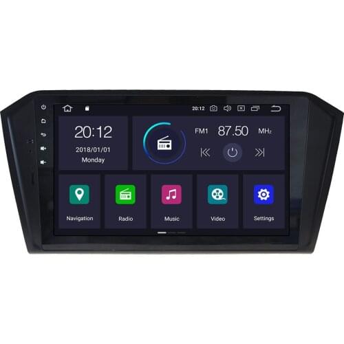 For VW PASSAT 2016 BIG SCREEN Android10 4+128G Screen Car Multimedia DVD Player GPS Navigation Auto Audio Radio Stereo Head Unit