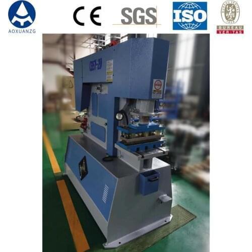Hydraulic Ironworker for Punching and Shearing Notching and Cutting Functions Metalworker Fabrication Machines