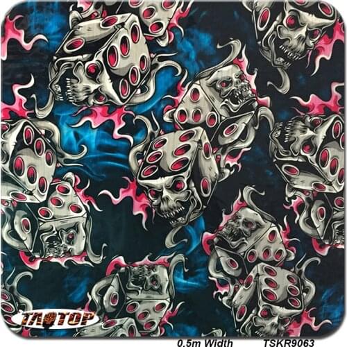 Hydro Printing Film Hydrograph Film TSKR9063 0.5M * 20M Hydro Dipping Film Water Transfer Printing Film