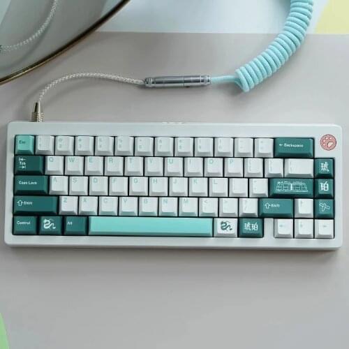 GMK Haku Keycaps PBT Dye Sublimation Key Caps For MX Switch Mechanical Keyboard Cherry Profile