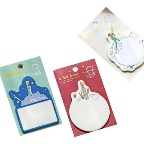 30pcs/pack One Of The Three Items Of Little Princes Notebook Memo Pad Reminder Message Label Decorative