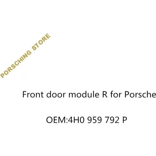 Front door module R for Porsche OEM:4H0959792P
