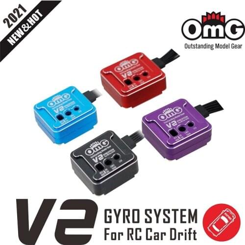 OMG V2-RPG-302 .4V BEC Drift Tuned Gyro for Competition RC Drifting Car