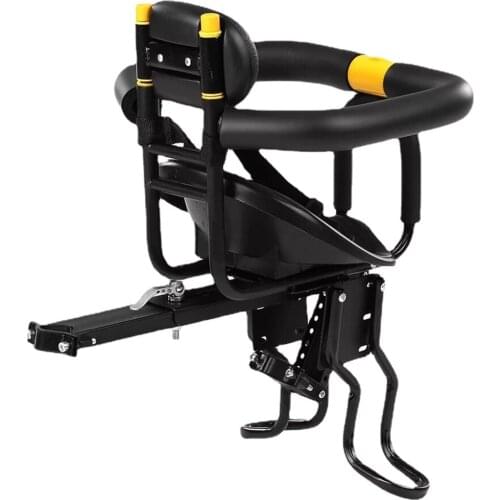 Front Mount Child Bicycle Seat Carrier Kids Saddle Cushion for Electric Bike