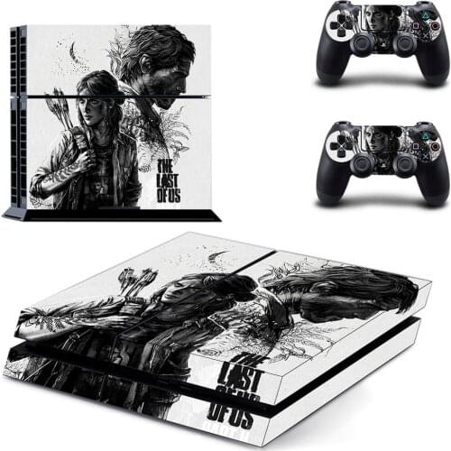 The Last of Us PS4 Stickers Play station 4 Skin PS 4 Sticker Decal Cover For PlayStation 4 PS4 Console & Controller Skins Vinyl