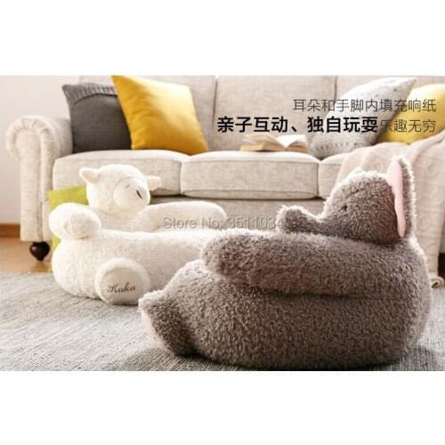 Lovely Alpaca Sofa Elephant Sofa Bean Bag lazy sofa Comfortable Living room leisure Bean bag sofa Students/Kids tatami chair