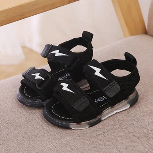 TELOTUNY sandals Children Baby Boys Lightning Led Light Luminous Run Sport Sandals Summer Sneakers children sandals girls Jun6