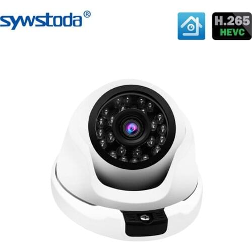 Wide Angle 2.8MM Lens 5MP Indoor Outdoor IP Camera Metal Case IP66 With Mount ONVIF Dome IP Camera IMX335