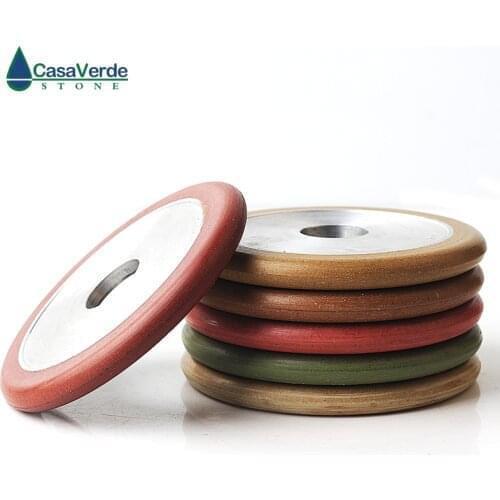 100# 4 inch resin wet use grooving and grinding wheels for flute grinding granite and marble