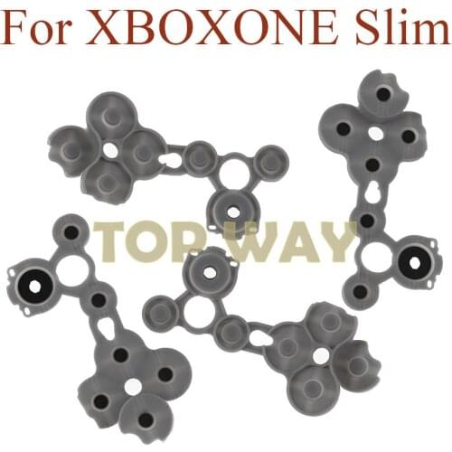 10pcs OEM For xbox one slim Conductive Rubber Pads replacement for XboxOne S Controller Key Button Conductive Rubber Contact