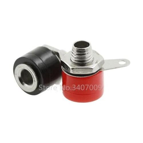 100pcs/lot 4mm banana binding post 4mm banana socket