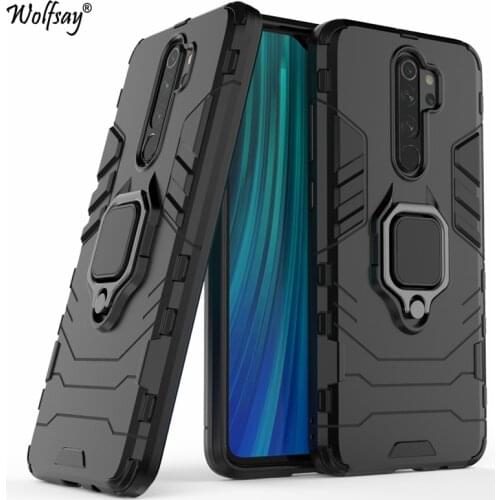 For Xiaomi Redmi Note 8 Pro Case Armor Magnetic Suction Stand Full Edge Cover For Xiaomi Redmi Note 8 Pro Cover Redmi Note 8 Pro