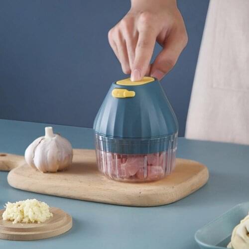 Electric Garlic Masher Sturdy USB Charging Shredder Cutter Durable Vegetable Meat Grinder Fresh Chili USB Garlic Crusher