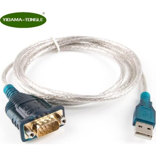 USB 2.0 to RS232 Serial DB9 Male Adapter Cable ISDN Terminal PDA Bar Code for Windows10, 8, 7, Vista, XP, 2000, 98, Linux, Mac