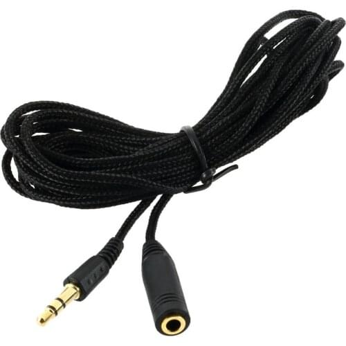 3meter 10ft 3.5mm Earphone Extension CableUnisex For Headphone Stereo Audio Extension Cable Cord Adapter For Phone MP3