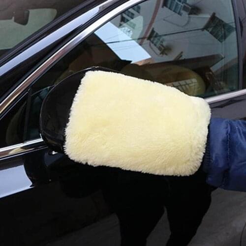 New Plush Mitt Car Wash Glove Mitten Washing Cleaning Brush Tools Auto Detailing Brushes
