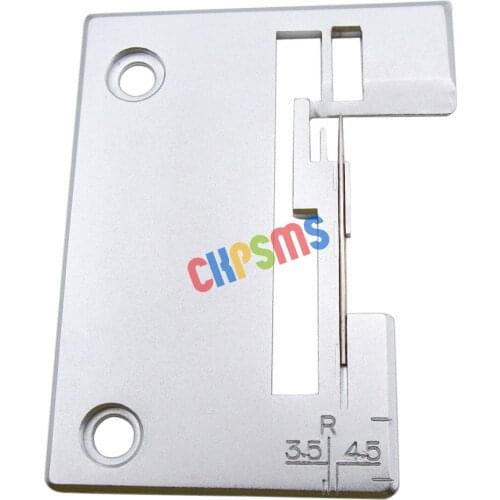 1PCS #550443-452 NEEDLE PLATE Compatible with SINGER SERGER 14SH654, 14U544, 14U554