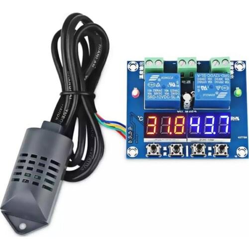 Electrical Component XH-M452 Temperature and Humidity Control Module Board Digital Display High Precision Double Relay Output