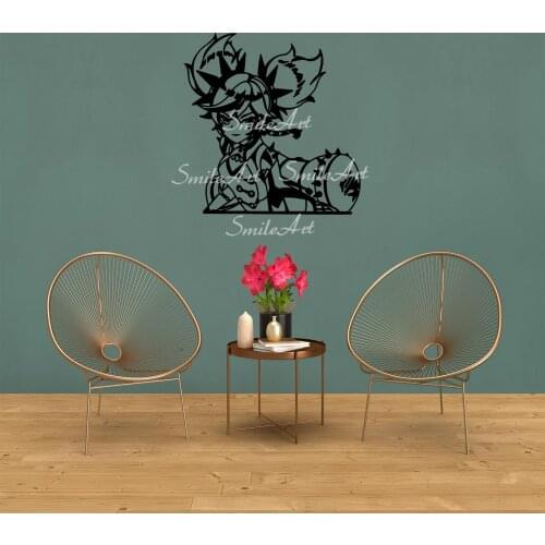 Hot Genshin Wall Decal Living Room Removable Mural Living Room Bedroom Waterproof Wall Art Decal