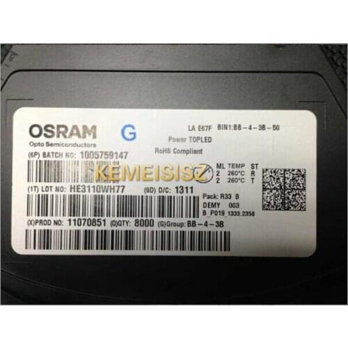 Supply LAE67F Osram Osram 3528 red legs common cathode taillights brake lights