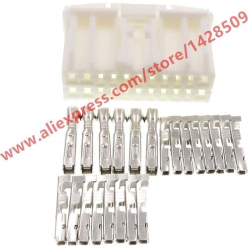 5 Sets 22 Pin Female Auto Electrical Wiring Connector Car Cable Plug With Terminals 917989-1