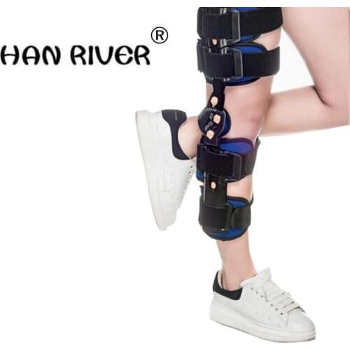 HANRIVER Knee medial collateral ligament adjustable knee joint fractures with a fixed bracket orthotics