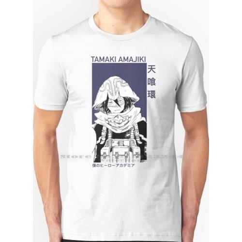 Tamaki Amajiki T Shirt 100% Pure Cotton All Might Shota Aizawa Yuga Aoyama Mina Ashido Tsuyu Asui Tenya Ida Uraraka Mashirao