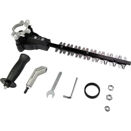 Angle Grinder Modified Electric Hedge Trimmer DIY Household Portable Pruning Machine Gardening Hedgerow Pruner M10/M14