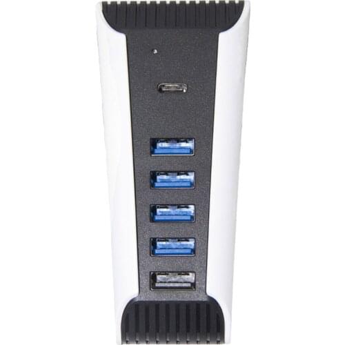 6 in 1 USB Splitter Expander Hub For PS5 USB Hub USB3.0 Splitter Expander Extension High Speed Adapter for PlayStation 5