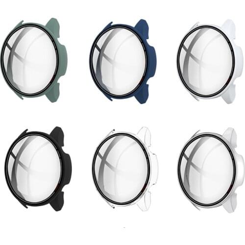 9H Tempered Glass Screen Protector Protect Case For Xiaomi Mi Watch Color Sports Edition Shockproof Bumper Hard PC Cover