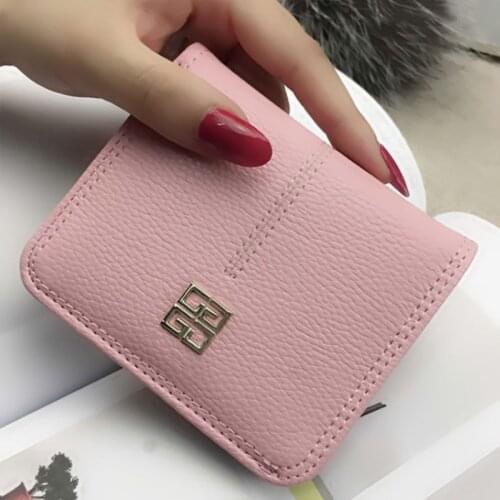 Women Cute Wallets NEW zipper Pocket Purse Card Holder Wallet Female Fashion Short Coin Purse hasp Money Bag portafoglio donna