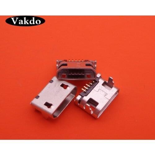 10pcs Mini micro USB Charging Charger Connector Dock Plug Port Socket Power Plug 5pin Female For Nokia Lumia 610 N610