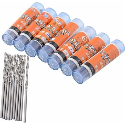 New 10Pcs Diamond Tipped Drill Bit Set Twist Drill Bits For Glass Tile Stone