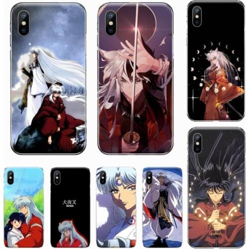 Anime Inuyasha Sesshoumaru Higurashi Kagome Phone Case For iphone 12 5 5s 5c se 6 6s 7 8 plus x xs xr 11 pro max mini