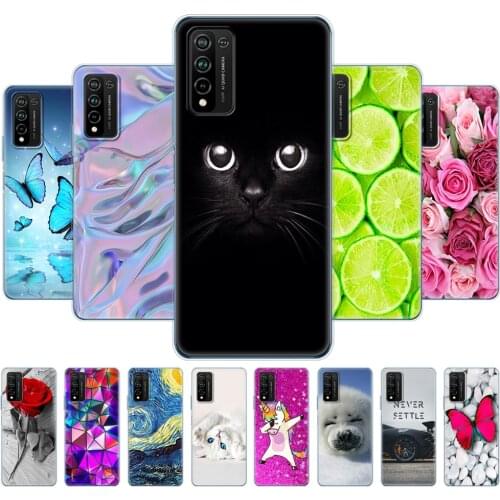 For Honor 10X Lite Case Silicon TPU Soft Back Cover Phone Case For Huawei Honor 10X Lite Bumper 10XLite Funda Etui Bag Shell