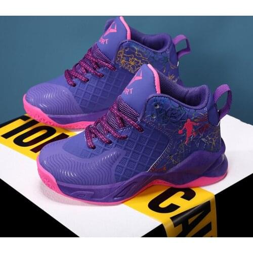 Kids Fashion Classic Retro Sport Shoes for Children Outdoor Non-slip Sneakers for Kids sneakers boy Warm Jordan Basketball Shoes