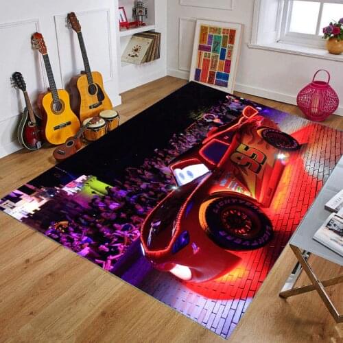Disney Crawling 160x80CM Baby Play Mat McQueen Playmat Polyester Kids Gift Toy Children Carpet Outdoor Play Soft Floor Gym Rug